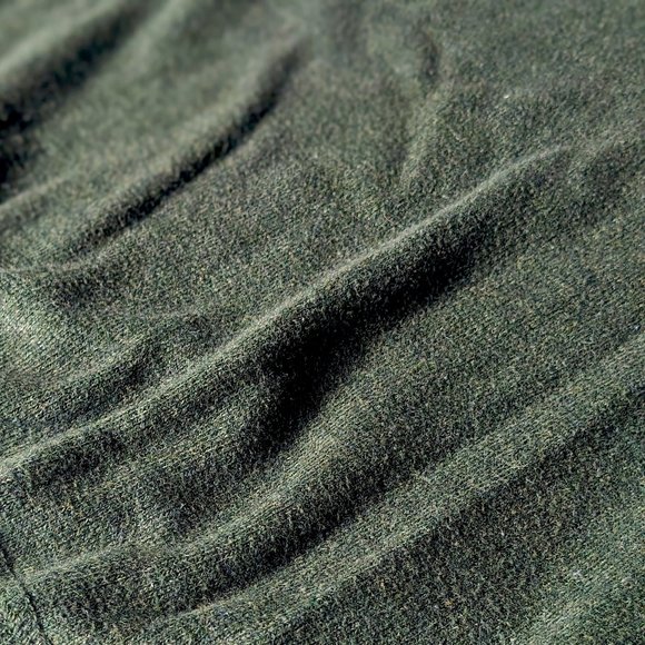 Faherty - Sconset Crew Sweater - Spruce Heather - Small - Picture 9 of 16